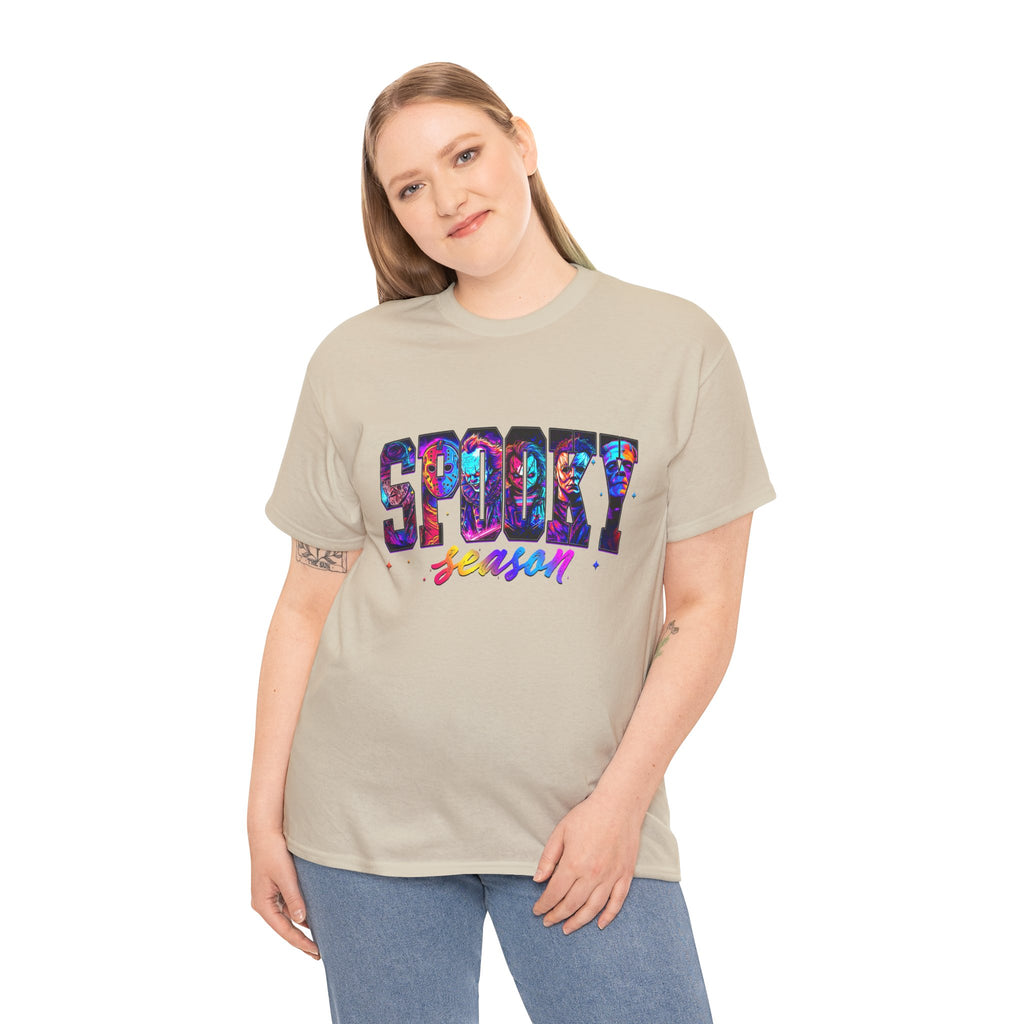Spooky Season Tee – Colorful Halloween Graphic Shirt