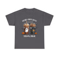 Halloween Coffee T‑Shirt - "Freshly Boo’d Coffee: Scream & Sugar" Funny Spooky Pumpkin Ghost Tee