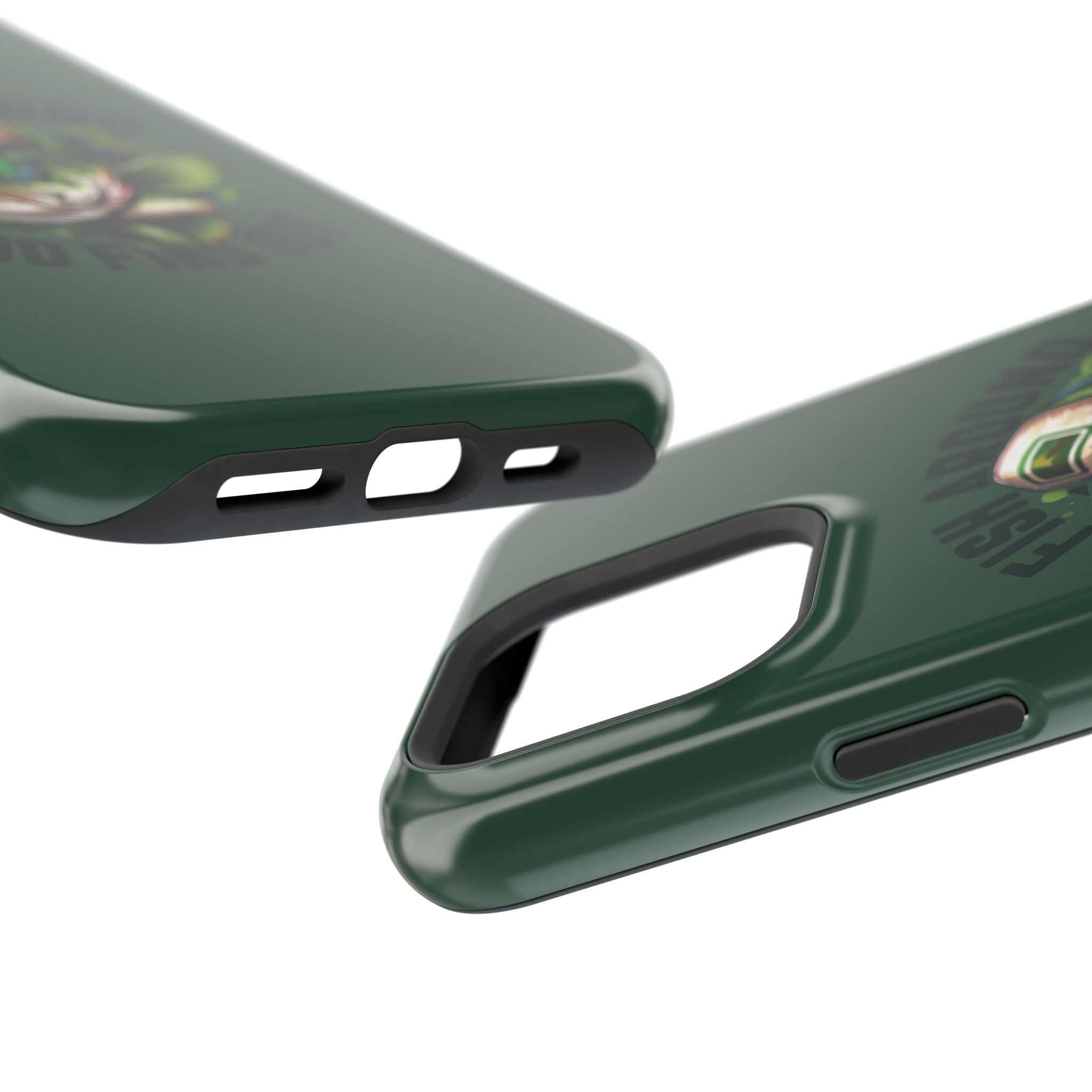 Fishing Phone Case — "Fish Around and Find Out" Magnetic Impact-Resistant Cover