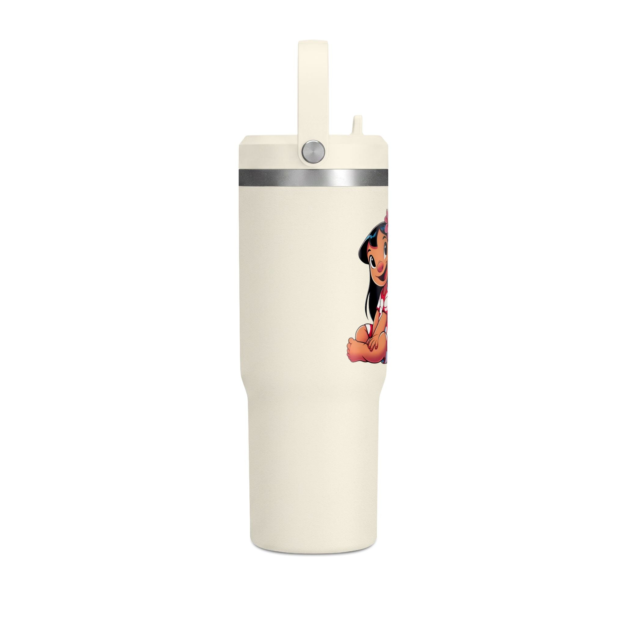 Lilo & Stitch 32oz Travel Tumbler – Cute Cartoon Insulated Water Bottle