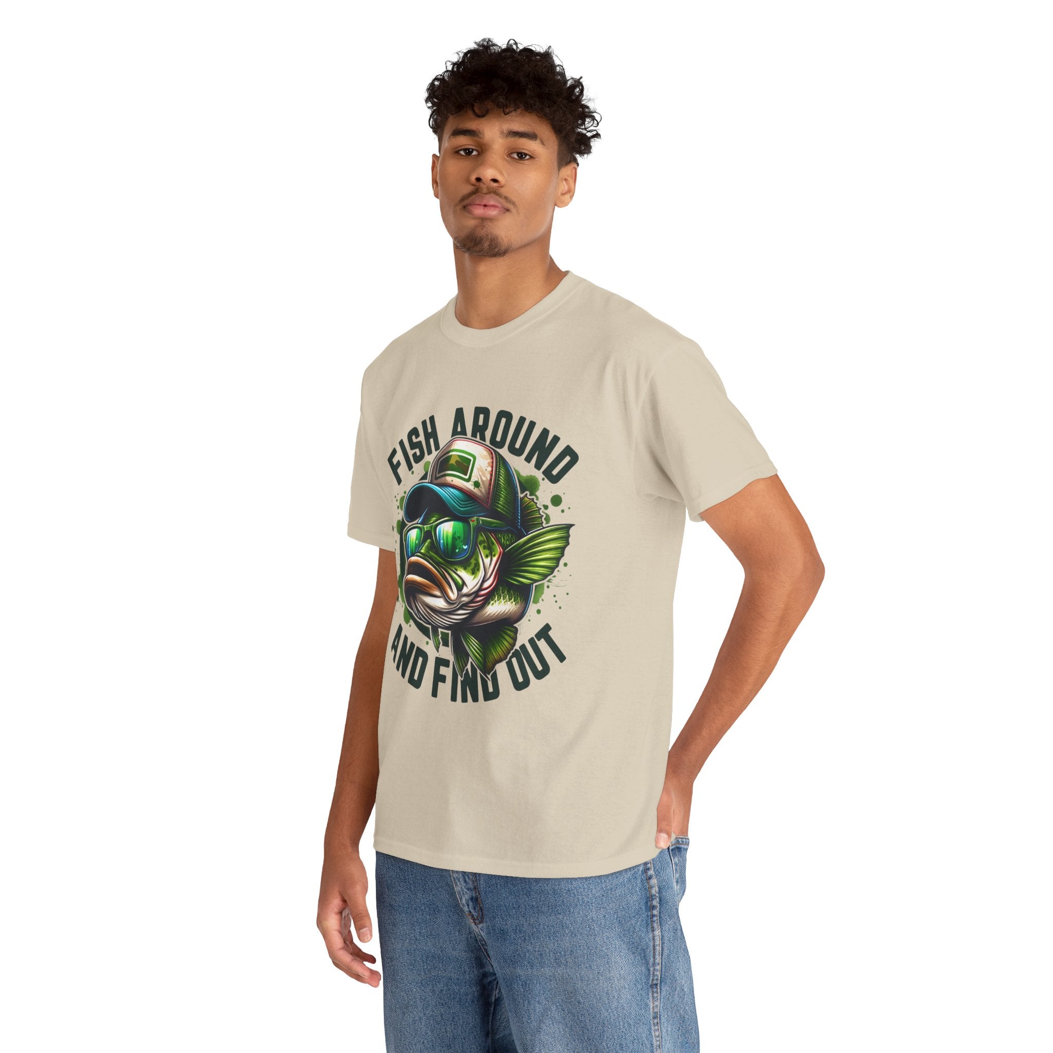 Fishing T-Shirt – "Fish Around and Find Out" Graphic Tee