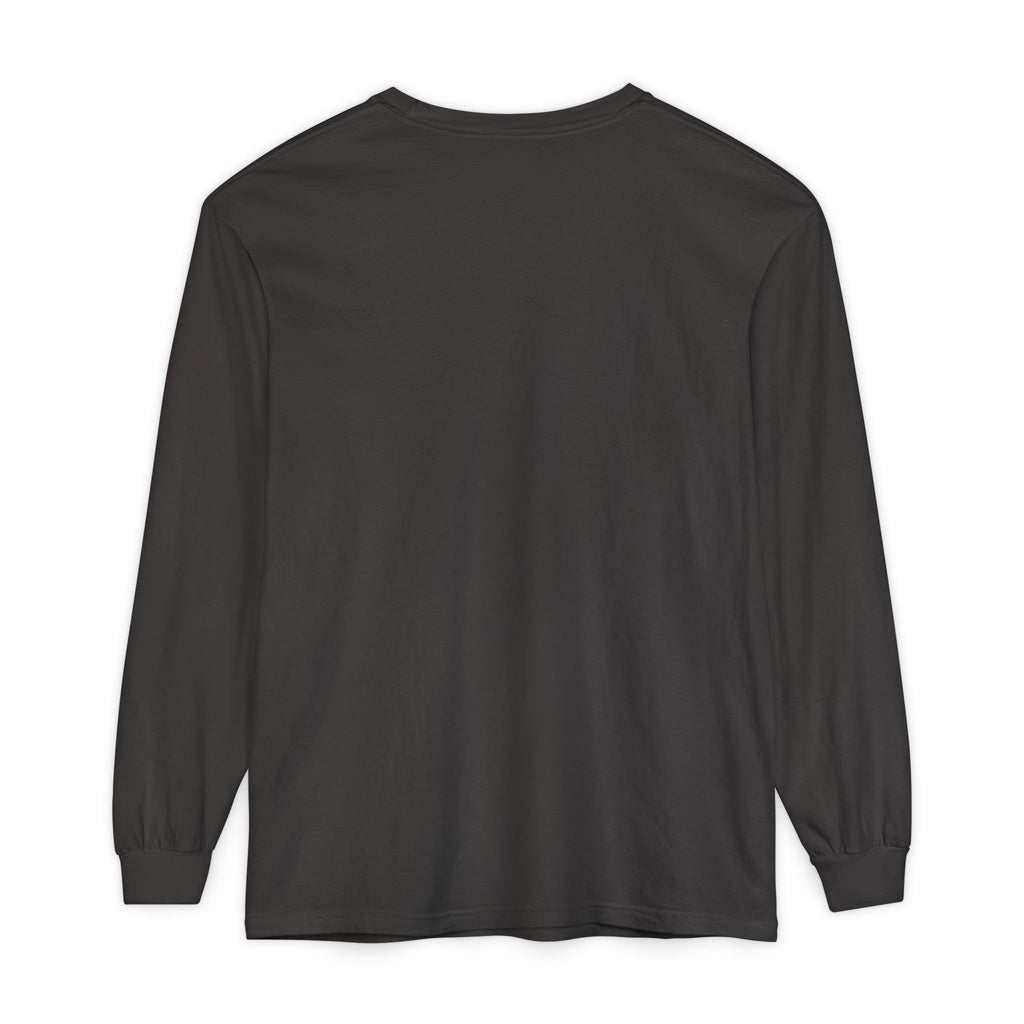 Halloween Ghost Long Sleeve Tee — Holographic Bow Ghost Graphic