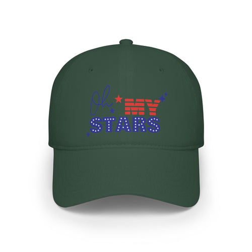 Oh My Stars Patriotic Baseball Cap