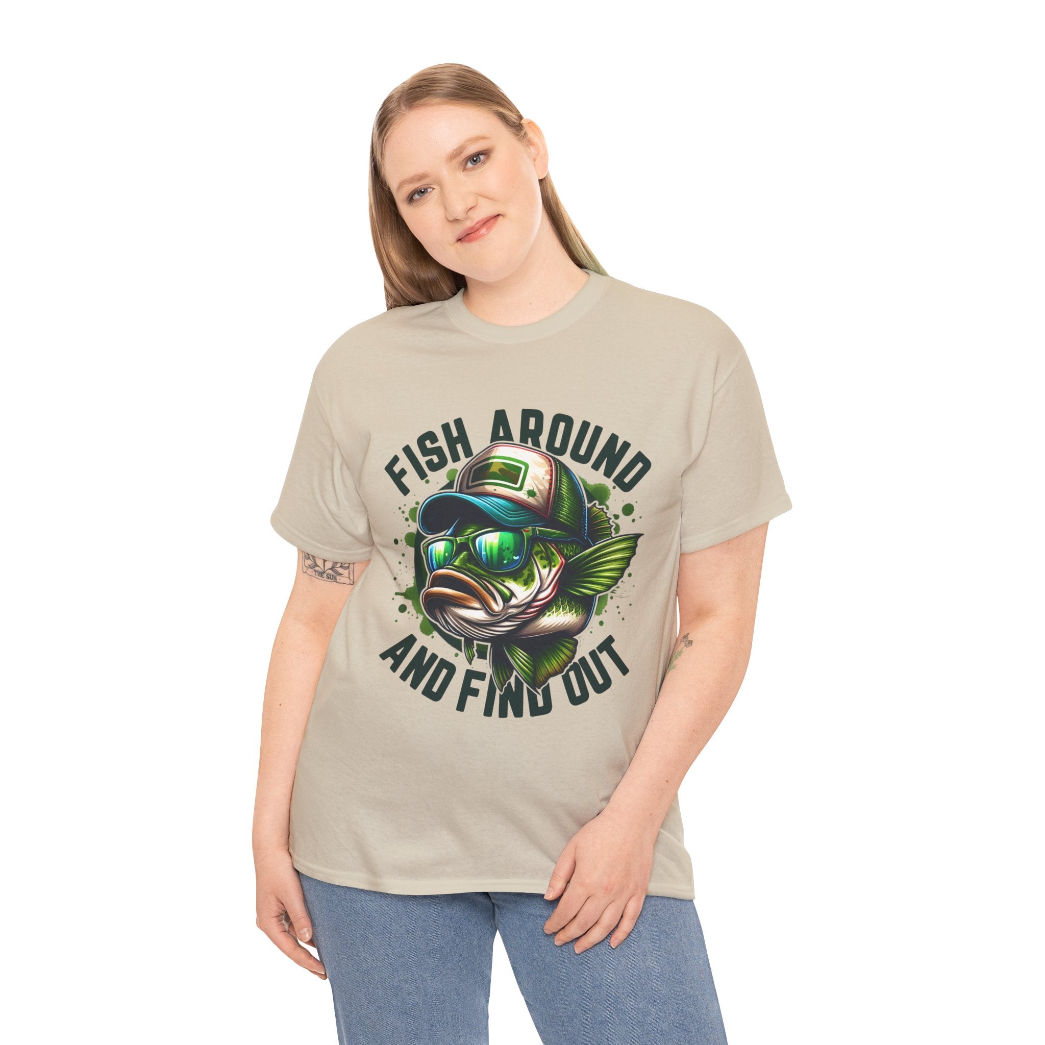 Fishing T-Shirt – "Fish Around and Find Out" Graphic Tee