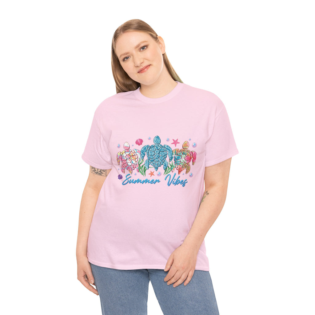 Summer Vibes Turtle T‑Shirt