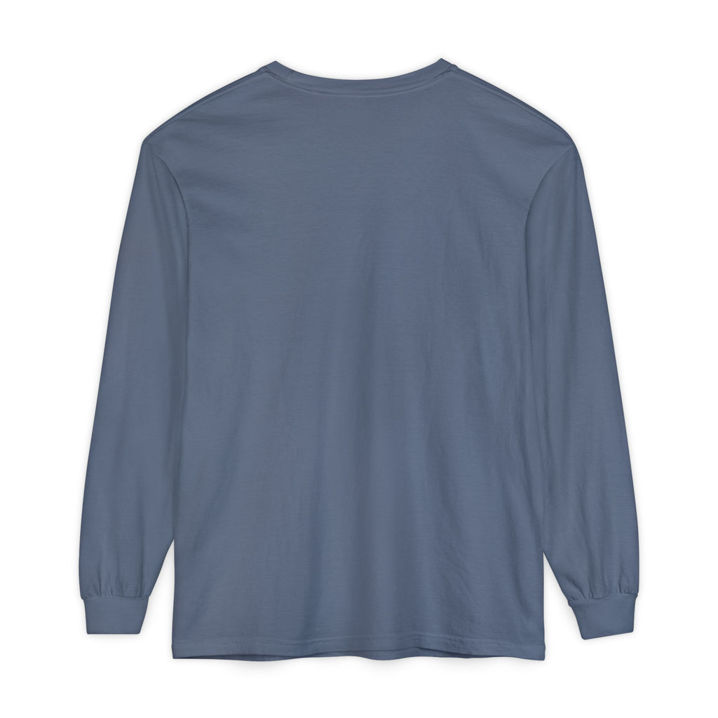 Halloween Ghost Long Sleeve Tee — Holographic Bow Ghost Graphic