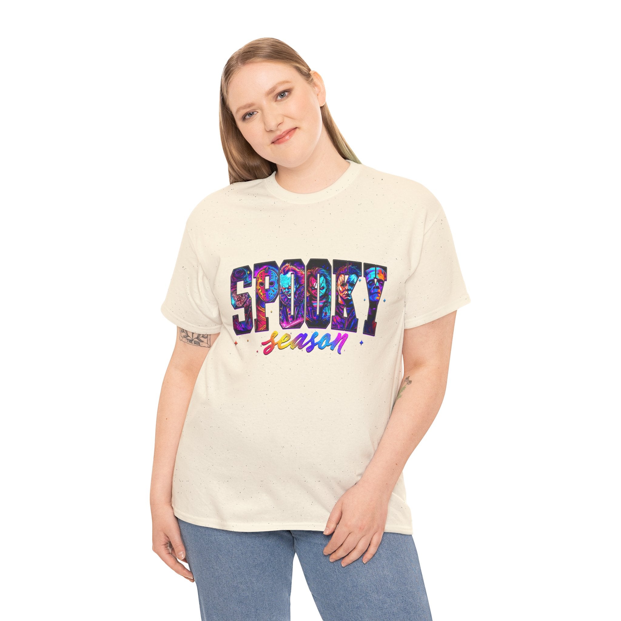Spooky Season Tee – Colorful Halloween Graphic Shirt