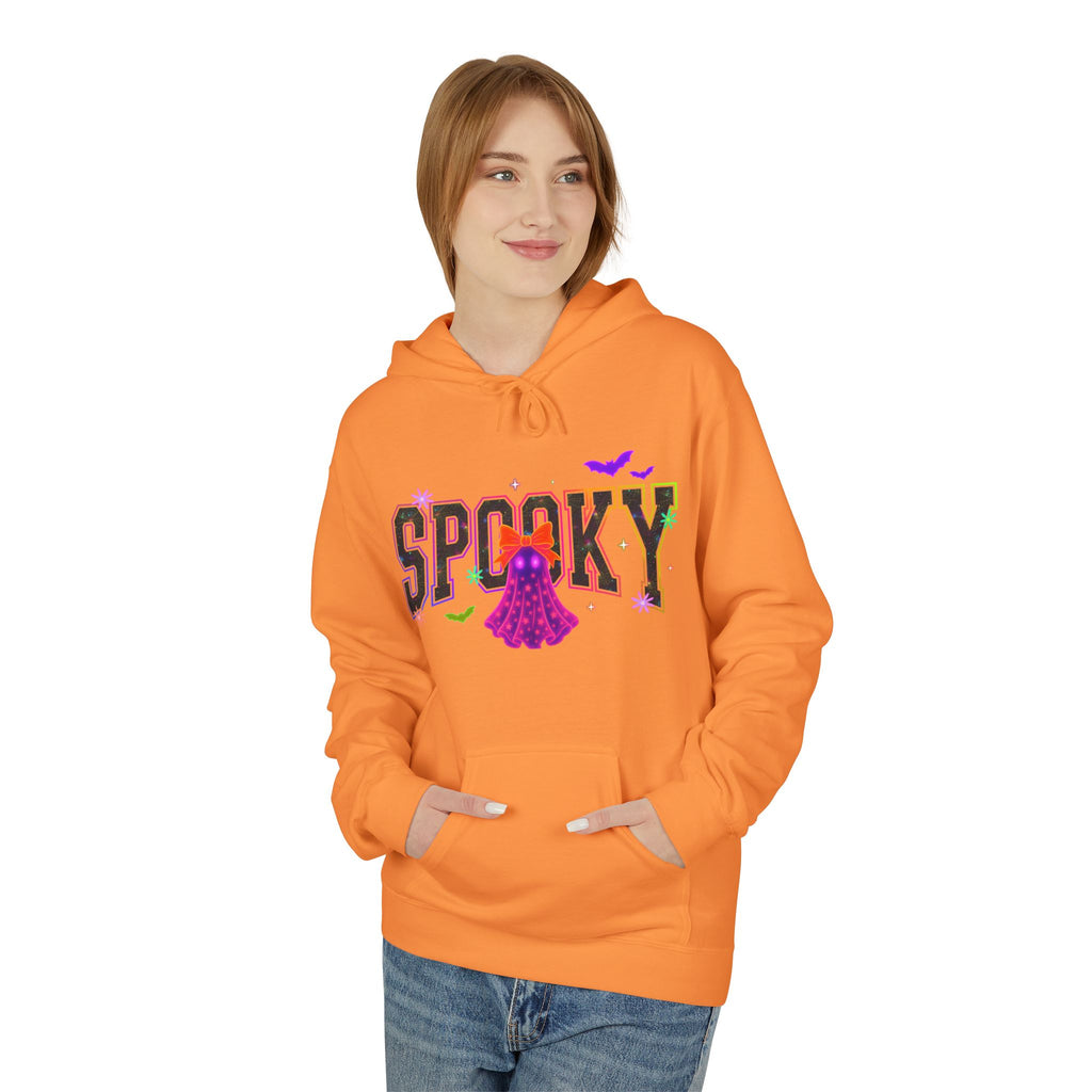 Spooky Ghost Halloween Hoodie — "Spooky" Graphic Pullover